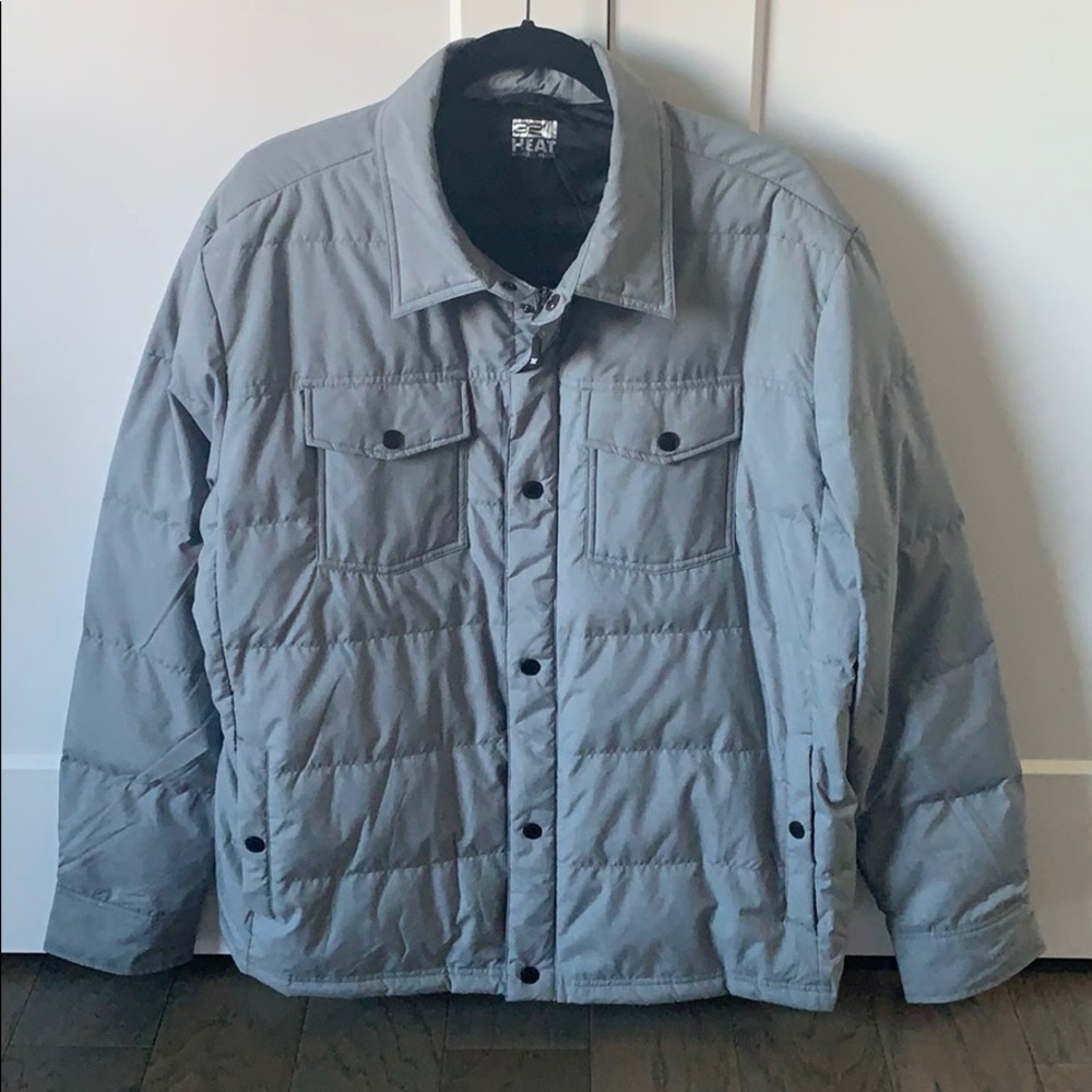 Gray Puffer Jacket